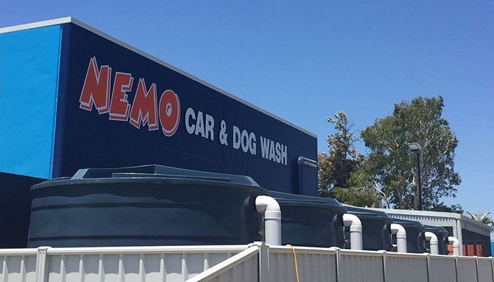 Nemo Car and Dog Wash Bundaberg - Multiple Water Tanks
